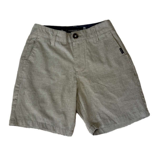 Rip Curl Boardwalks Shorts Boys Small (7/8) In Water/On Land Shorts Tan - Picture 1 of 7
